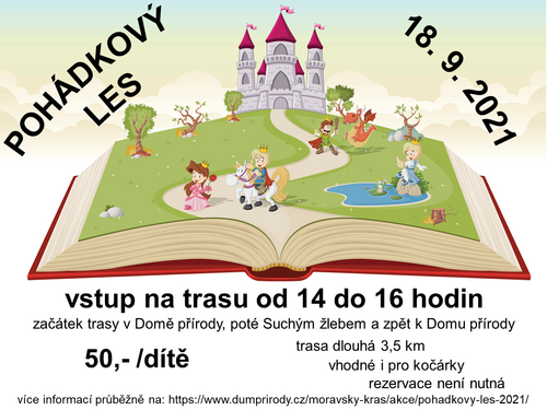 Pohádkový les Moravským krasem Pohádkový les Moravským krasem