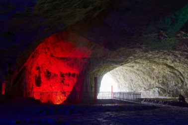 Vstup do Sloupsko-šošůvských jeskyní