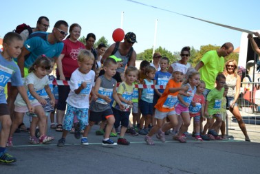 Půlmaraton Moravským krasem 2016 - dětské běhy