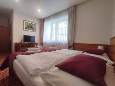Dvoulůžkový pokoj s přistýlkou v hotelu Skalní mlýn